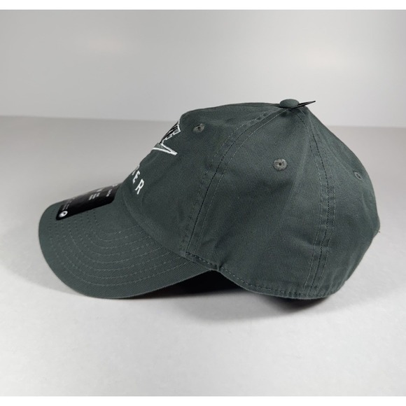 NIKE Club Unstructured Soccer Futura Swoosh Cap Hat Green Men's S/M *NEW* C11350 - Picture 2 of 6